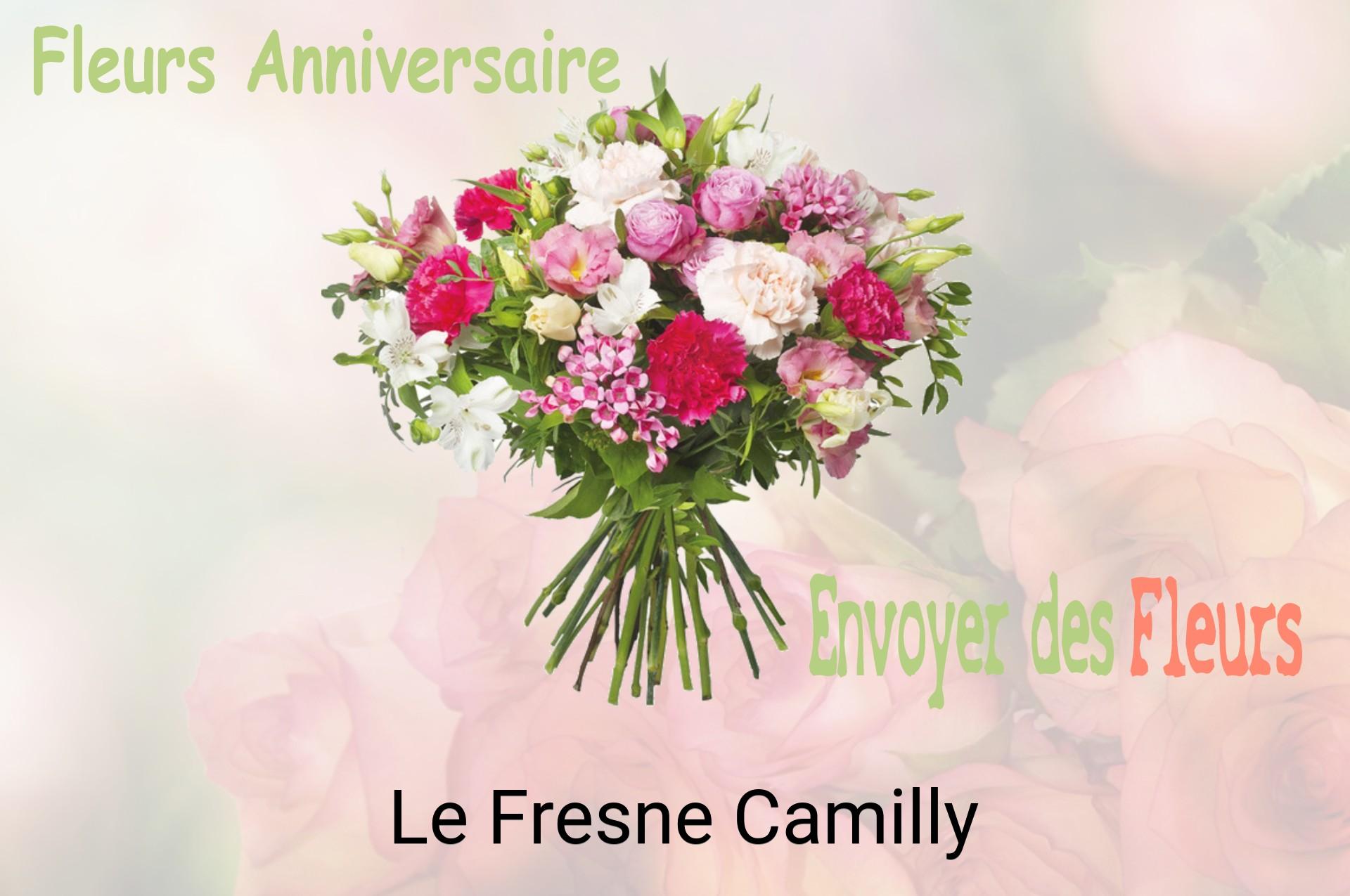 Bouquet de fleurs d’anniversaire livré à Le Fresne-Camilly