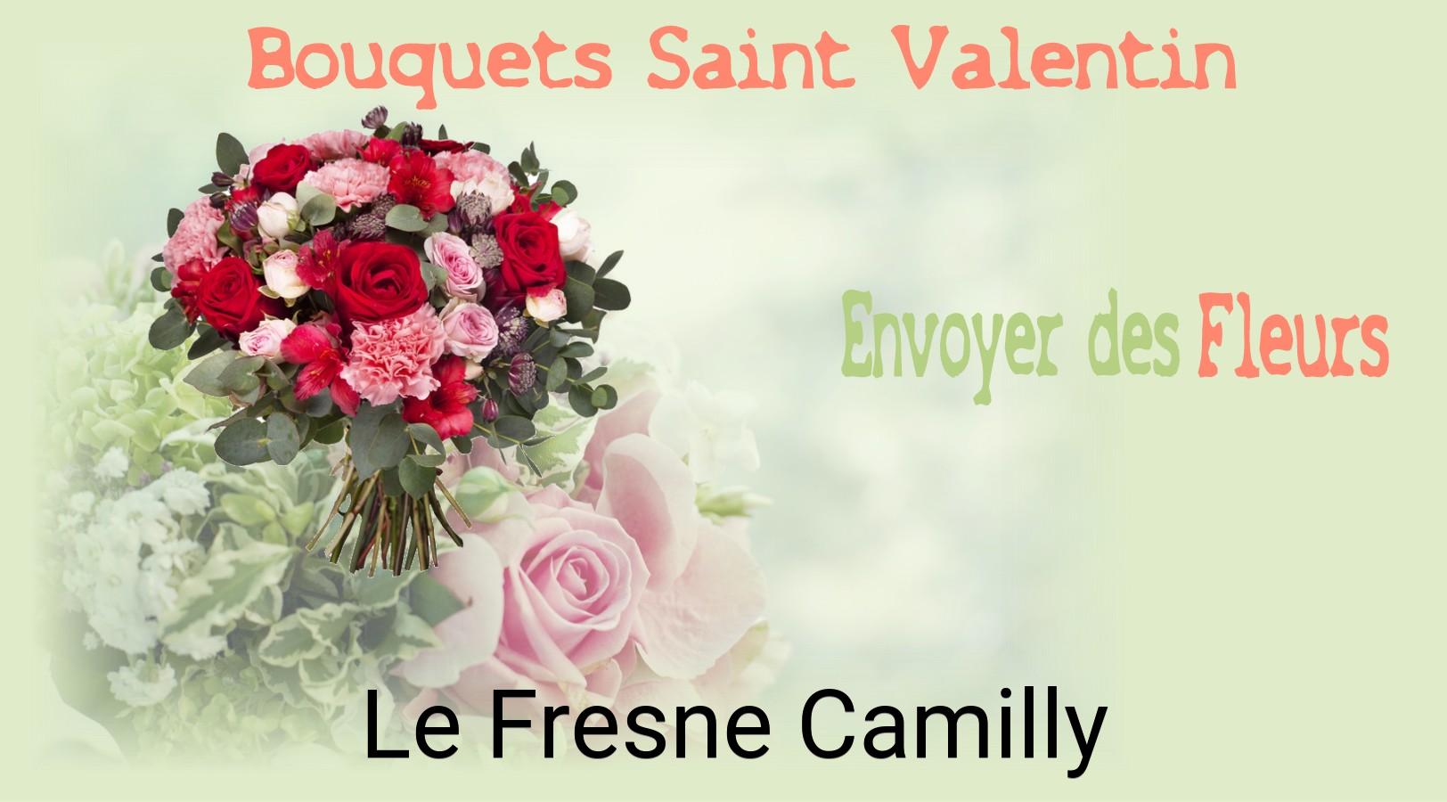 Roses de Saint-Valentin livrées à Le Fresne-Camilly
